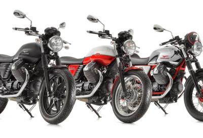Moto Guzzi V7, V7 Special e V7 Racer model year 2012
