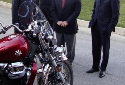 Il re Giordania Abdullah II sceglie le Moto Guzzi California 1100 per la sua scorta