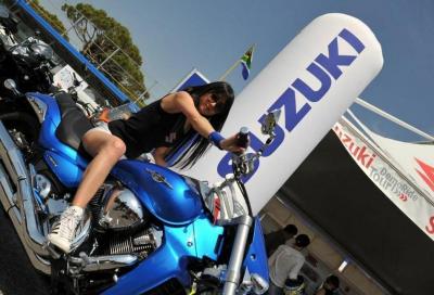 Suzuki in prova a Livorno 