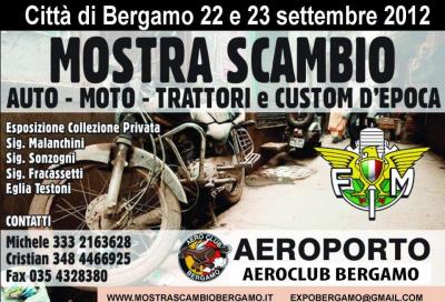 Mostra scambio a Bergamo il 22 - 23 settembre