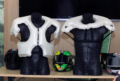 L’airbag di Dainese si evolve: arriva D-air Racing Thorax