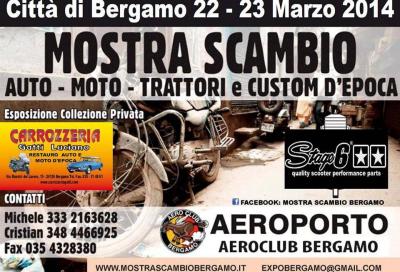 Mostra Scambio Bergamo: il 22-23/3 moto d’epoca e show