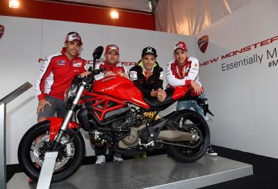 Ducati Monster 821: promossa dai piloti della MotoGP