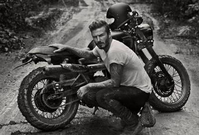 Triumph Bonneville con David Beckham in Amazzonia 
