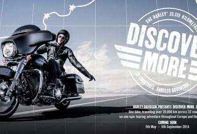 La Harley-Davidson Street Glide di Discover More al gran finale
