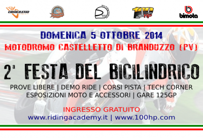 Festa del bicilindrico 2014 a Castelletto di Branduzzo