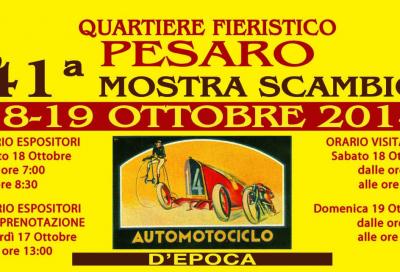 Mostra scambio d’epoca: il 18 e 19 ottobre a Pesaro