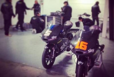 Sky svela i segreti delle KTM Moto3 del team di Valentino Rossi