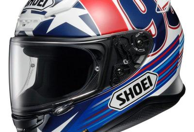 Shoei lancia il casco NXR Replica Marquez Indy visto ad Austin