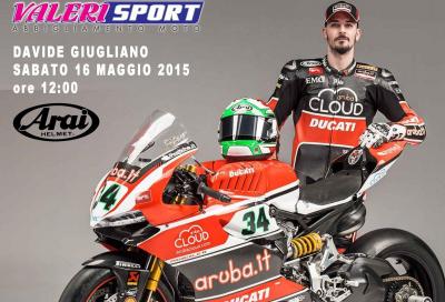 Arai: sconti, check up del casco e test gamma 2015 con… Davide Giugliano!