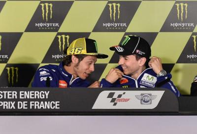 Rossi: “Lorenzo ha cominciato male ma a Le Mans sarà forte”