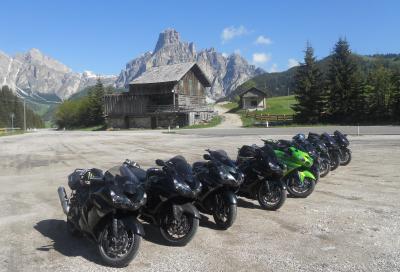 Kawasaki ZZR 1400: dal 2 al 7 settembre il raduno sulle Dolomiti
