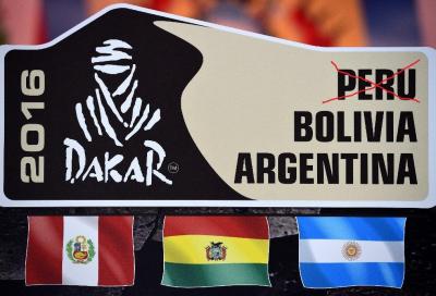 Dakar 2016: il Perù non fa più parte del percorso causa meteo