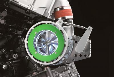 A Tokyo Kawasaki insiste sul compressore: nuovo motore e concept turistico