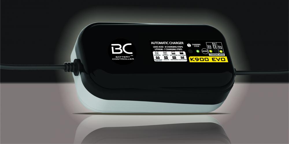 Caricabatteria BC Battery Controller K900 EVO: per batterie al piombo e al  litio - Motociclismo
