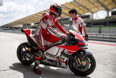 Pirro dà il cambio a Stoner nei test privati Ducati a Sepang