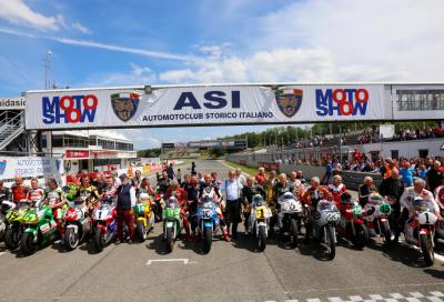 ASI Motoshow 2017: moto storiche e Campioni in pista a Varano