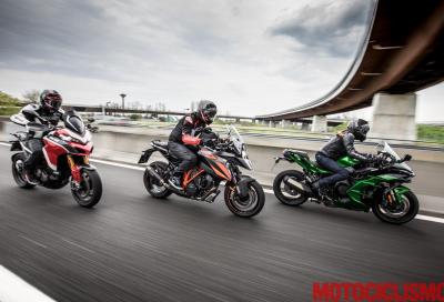 Sfida a 3 fra le Sport-Tourer: Ducati vs Kawasaki vs KTM