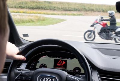 Ducati sperimenta la comunicazione tra moto e auto
