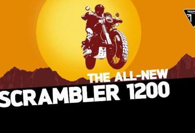 Un video annuncia l'arrivo della nuova Triumph Scrambler 1200