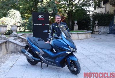 Kymco Xciting 400i S: connessione intelligente