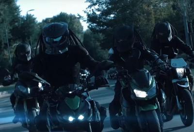 Bobo Vieri in moto nel trailer di "The Predator"