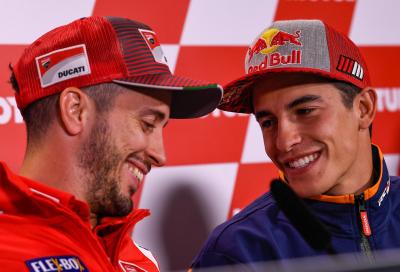 Dovizioso: "Sarebbe bello avere Marquez in Ducati"