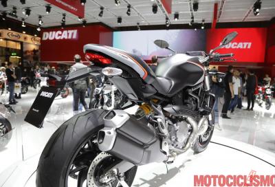 Ducati rinnova la Monster 821 e presenta la versione Stealth