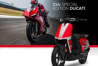 SuperSoco CUx Ducati Special Edition, lo scooter elettrico con livrea MotoGP