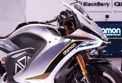 Damon Motors svela la moto elettrica “anti-incidente”
