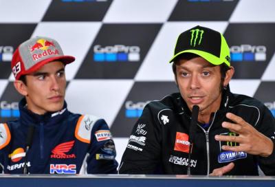 Rossi: "Yamaha soffre con le gomme soft, costretti a usare la mescola dura"