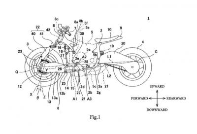 Kawasaki come Bimota: ecco il brevetto del mozzo sterzante