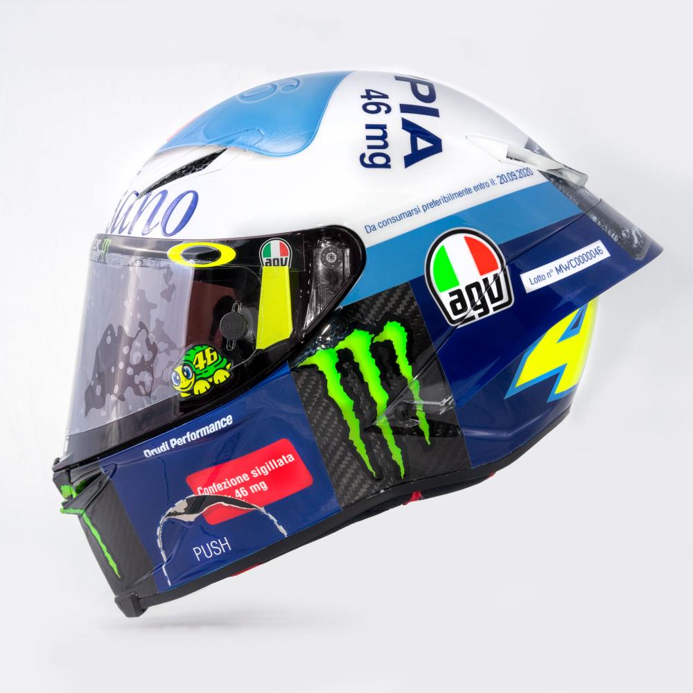 Il casco speciale di Valentino Rossi per Misano - Motociclismo