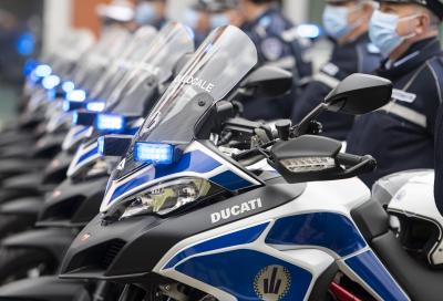 Consegnate 25 Ducati Multistrada 950 alla Polizia Locale di Bologna 