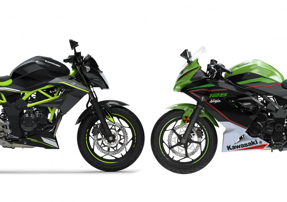 Portico kæde Min Kawasaki: ecco Z125 e Ninja 125 in versione 2021 - Motociclismo