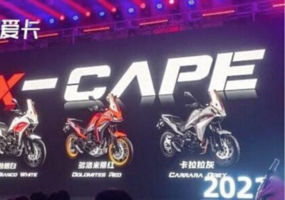 La Moto Morini X-Cape 650 arriva sul mercato (cinese) 
