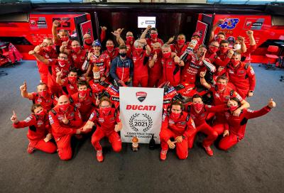 Ducati conquista il terzo titolo mondiale costruttori in MotoGP