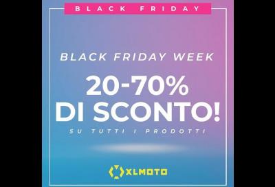 Black Friday Week XLMoto: 20-70% di sconto su tutti i prodotti