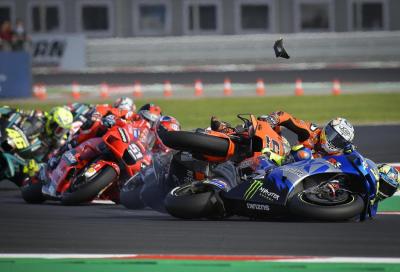 MotoGP 2021: chi è il pilota che è caduto di più? La curva più pericolosa? 