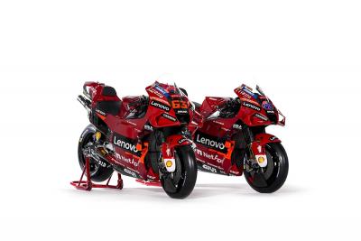 Svelata la nuova Ducati Desmosedici GP22 di Bagnaia e Miller 