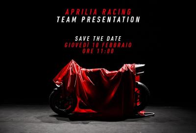 In diretta con noi la presentazione del Team Aprilia Racing MotoGP 2022