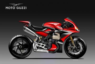Moto Guzzi V100 Le Mans Concept 