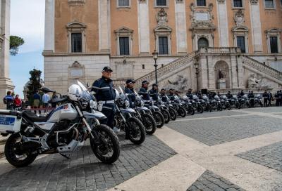 100 nuove Moto Guzzi per la Polizia Locale di Roma