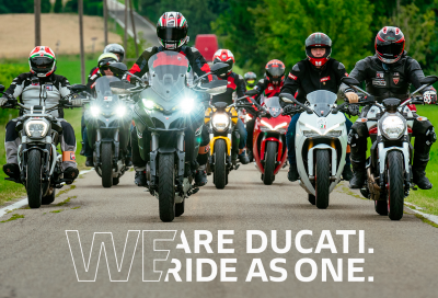 Tutti in sella con il Ducati #WeRideAsOne 2022