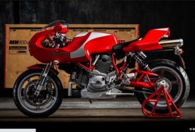 Ritrovata e venduta all’asta una Ducati MH900E