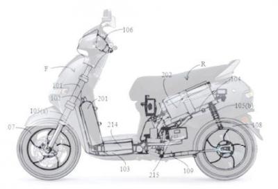 Da TVS arriva la richiesta di brevetto per uno scooter con batterie ad idrogeno