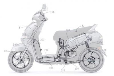 Da TVS arriva la richiesta di brevetto per uno scooter con batterie ad idrogeno