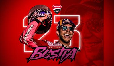 Sarà Enea Bastianini ad affiancare Pecco Bagnaia nel team ufficiale Ducati MotoGP 