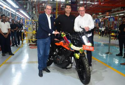 KTM: un milione di moto prodotte nello stabilimento indiano 