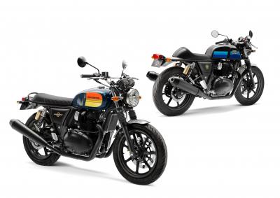 Nuove Royal Enfield Continental GT 650 e Interceptor “Blackout” 2023